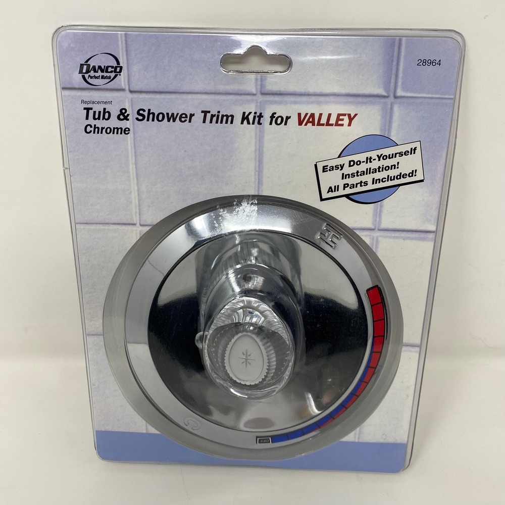 New Danco Tub & Shower Trim Kit Chrome Valley Replacement 28964